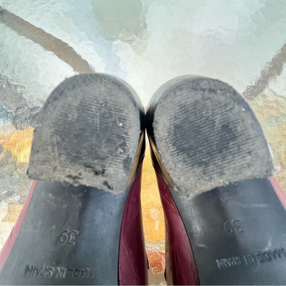 Dorking by Fluchos Merlot Slip On Block Heel Shoes - Picture 14 of 16